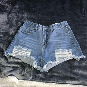Jean shorts
